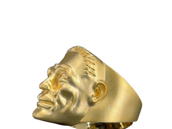 A unique custom character ring