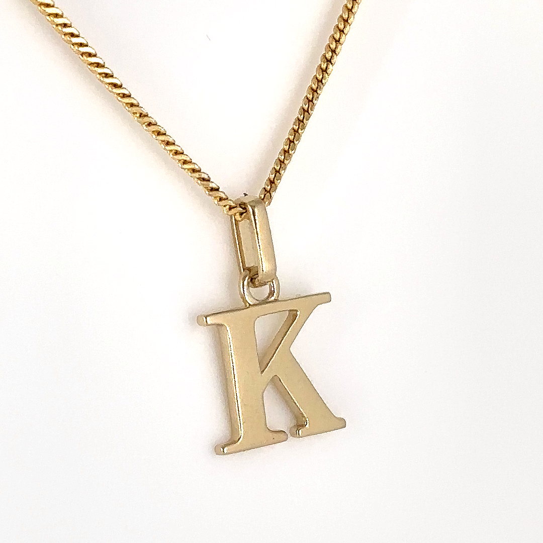 Customized alphabet designed pendant - Image 2