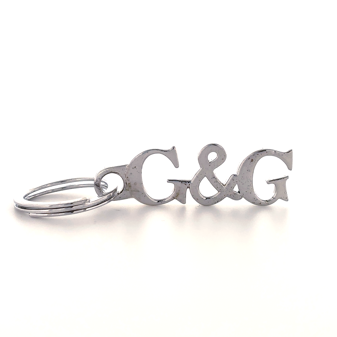 Customised alphabetical keychain