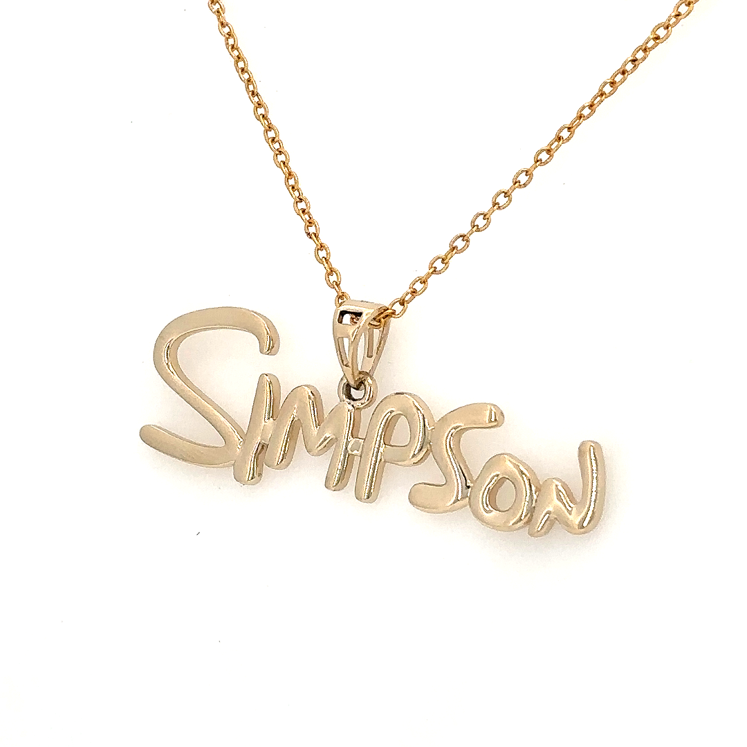 Customized name pendant - Image 2