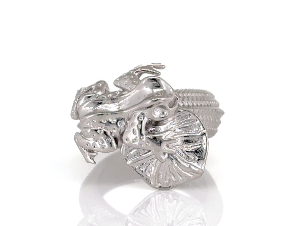 Customized Character frog ring